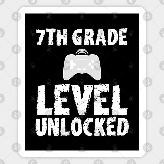 7th Grade Level Unlocked Magnet by mareescatharsis